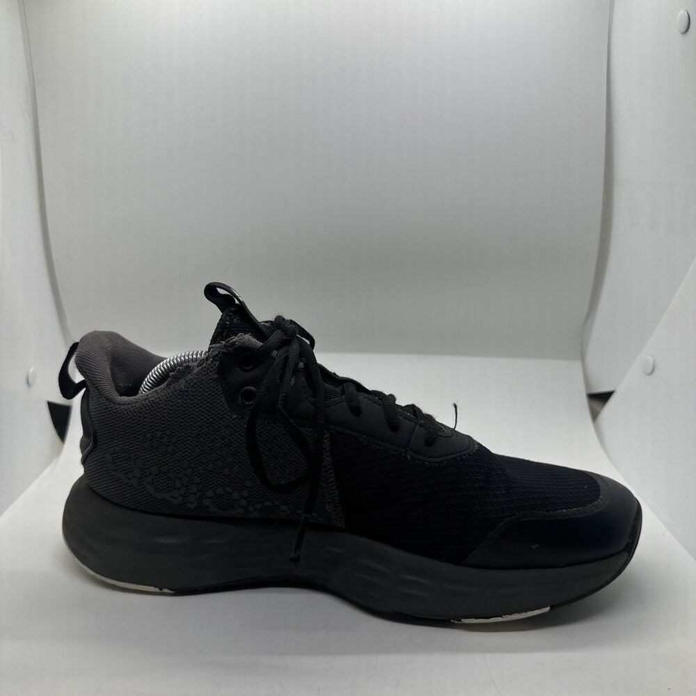 Adidas Own The Game Black White Mens Size 9 - Picture 9 of 14
